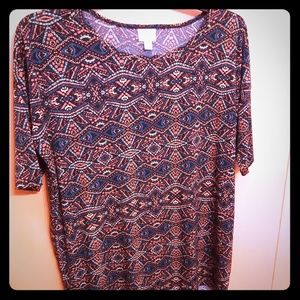 LulaRoe top size